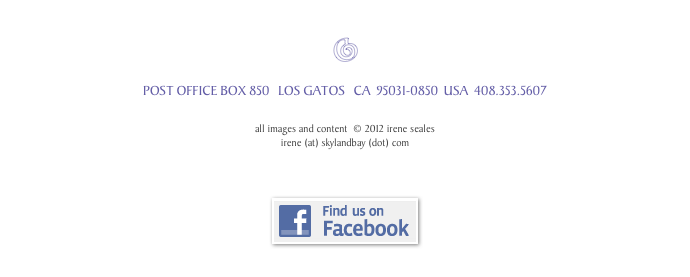 m
POST OFFICE BOX 850   LOS GATOS   CA  95031-0850  USA  408.353.5607

￼


￼